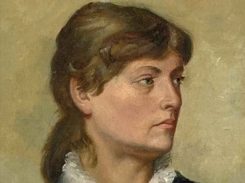 1858-Sofie Holten - Ritratto